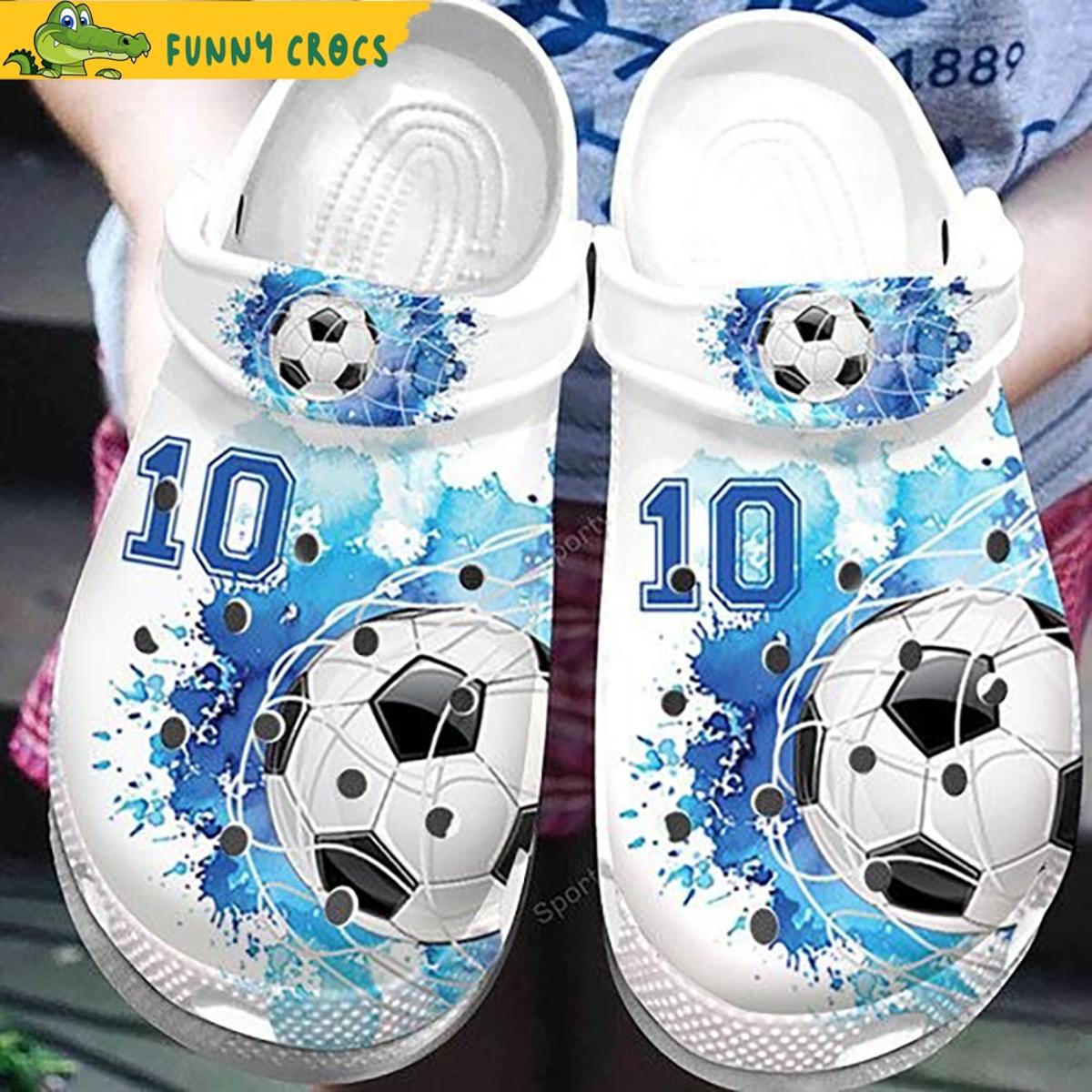 Luka Modric Football Soccer Crocs Sandals