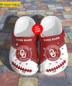 Custom Oklahoma Sooners Football Ncaa Crocs Shoes