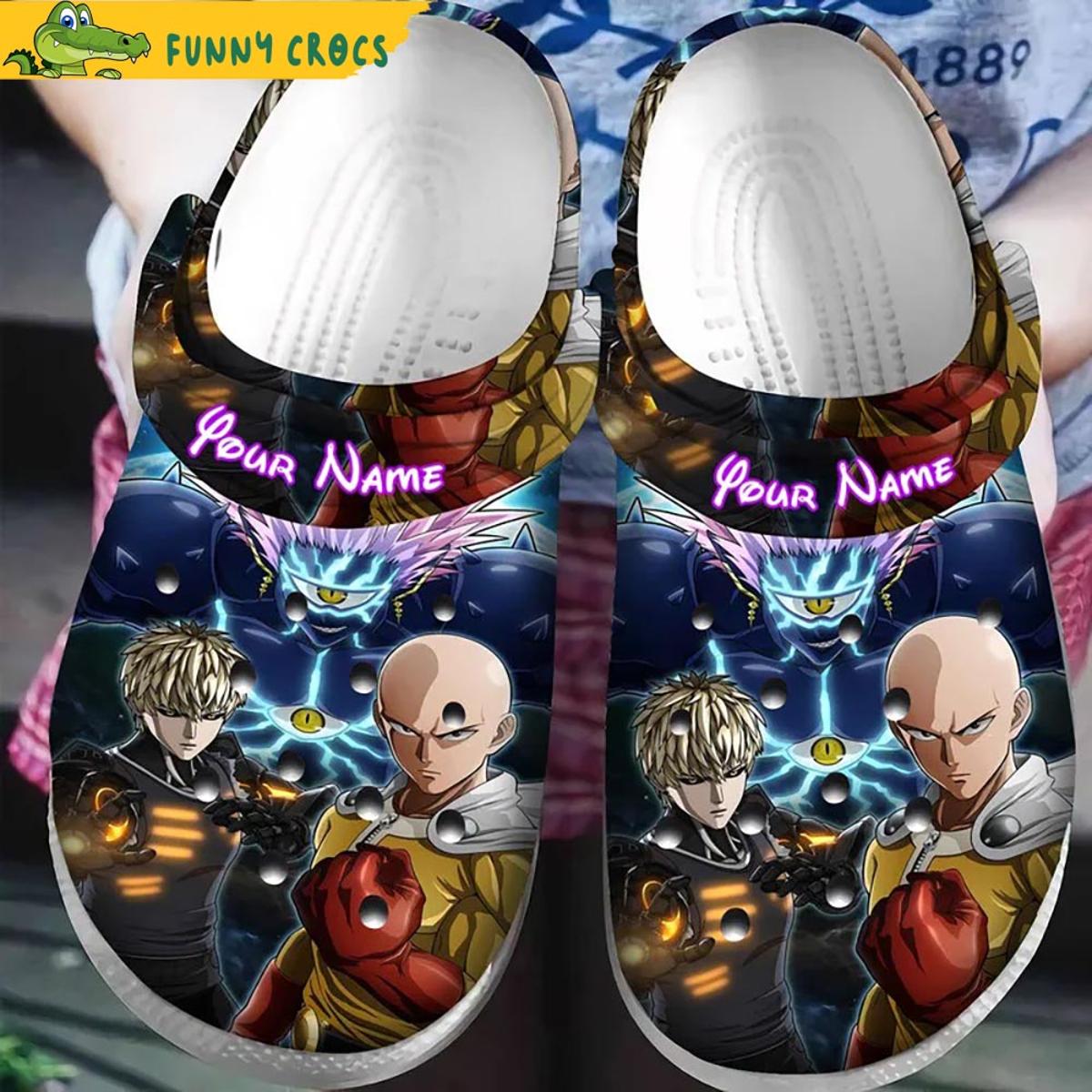 Personalized One Punch Man Crocs Shoes