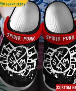 Custom Spider Punk,spiderman Crocs, Spdierman Gifts