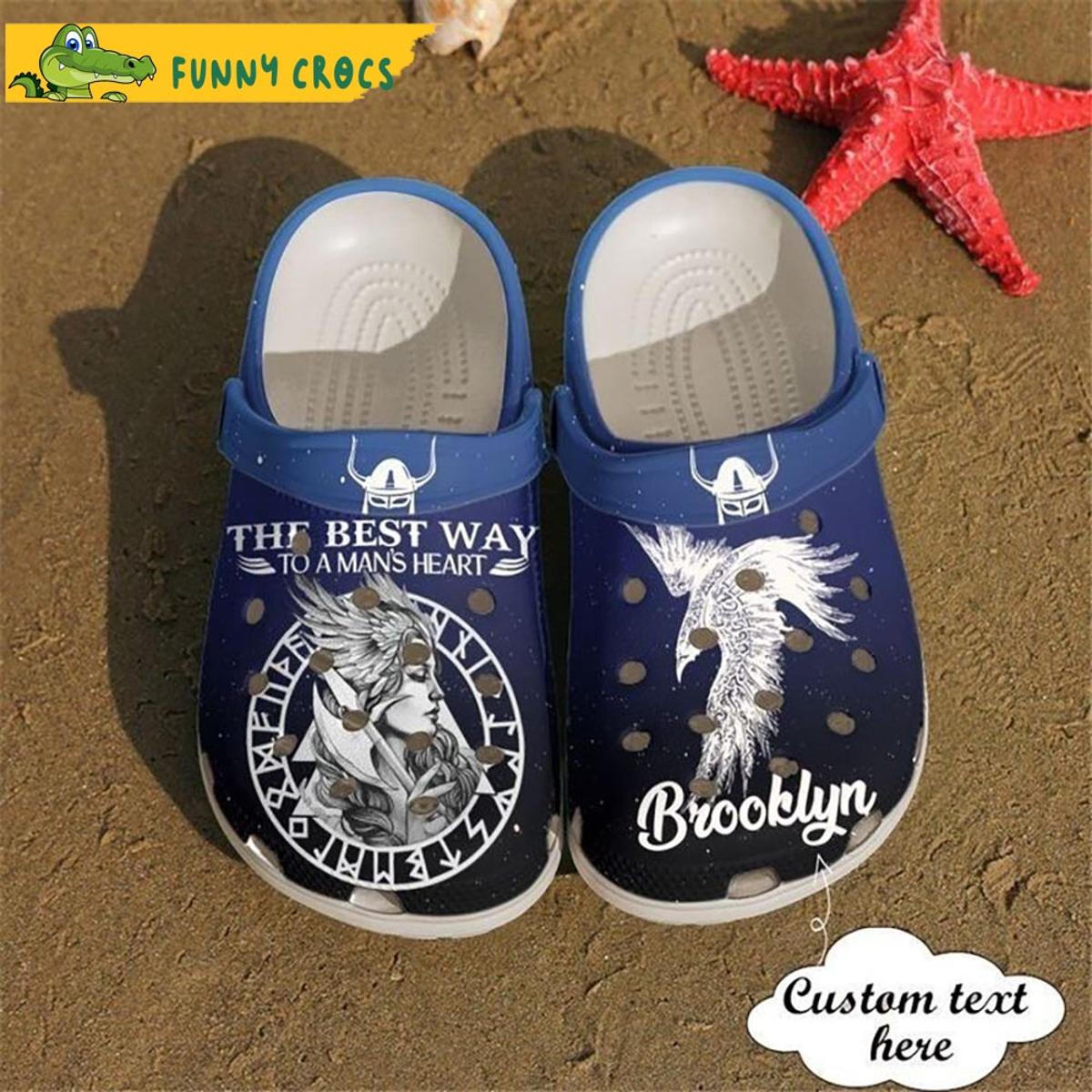 Funny 3d Viking Tree Crocs Sandals