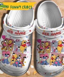 Custom Winnie The Pooh Disney Crocs Slippers