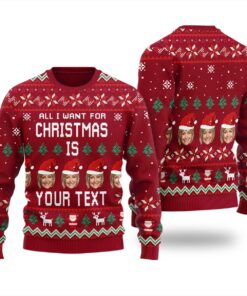 Custom Your Photo Funny Ugly Christmas Sweater