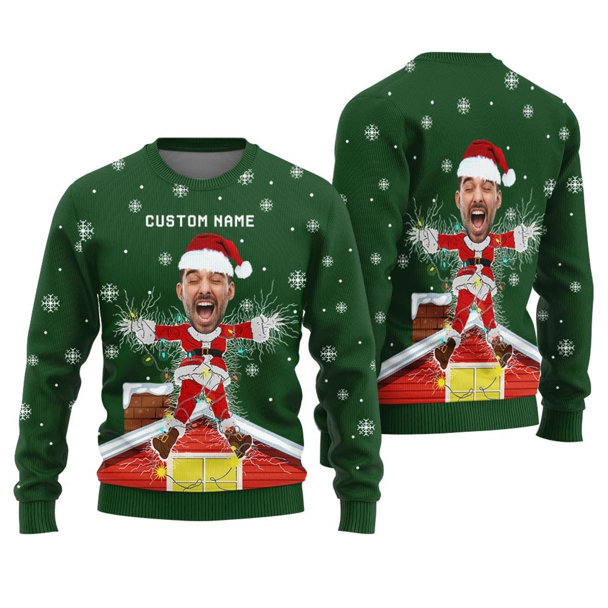 Santas Favorite Ho Mens Ugly Sweater