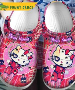 Customized Astronaut Hello Kitty Crocs Shoes