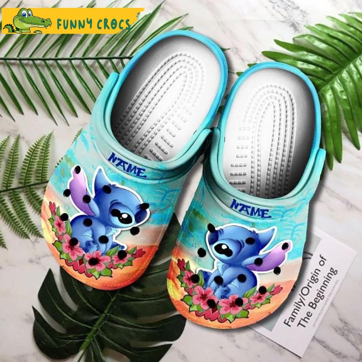 Customized Bee Stitch Crocs Shoes