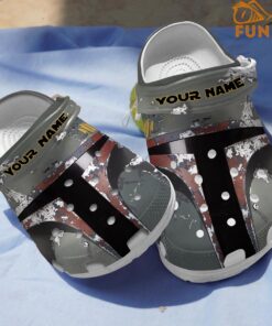 Customized Boba Fett Crocs Sandals