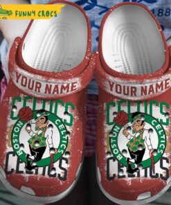 Customized Boston Celtics Nba Sport Crocs Clog Shoes