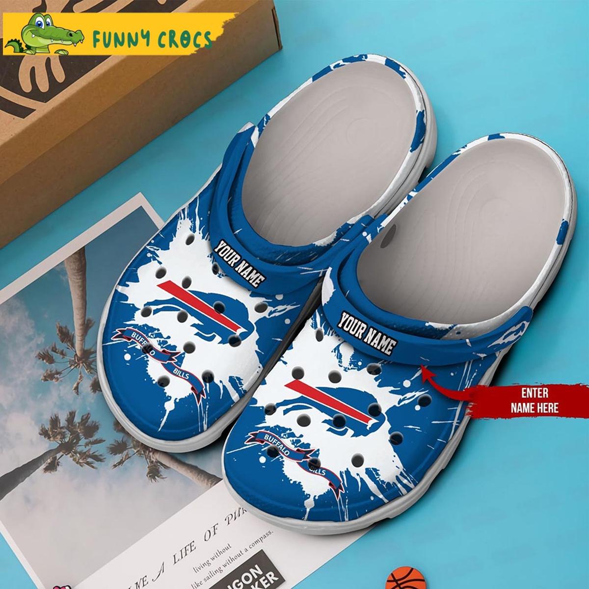 Customized Football Buffalo Bills Crocs Clog Shoes
