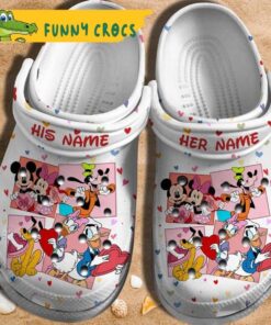 Customized Characters Walt Disney Crocs Slippers