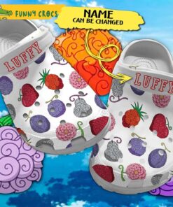 Customized Devil Fruit One Piece Crocs Clog Shoes