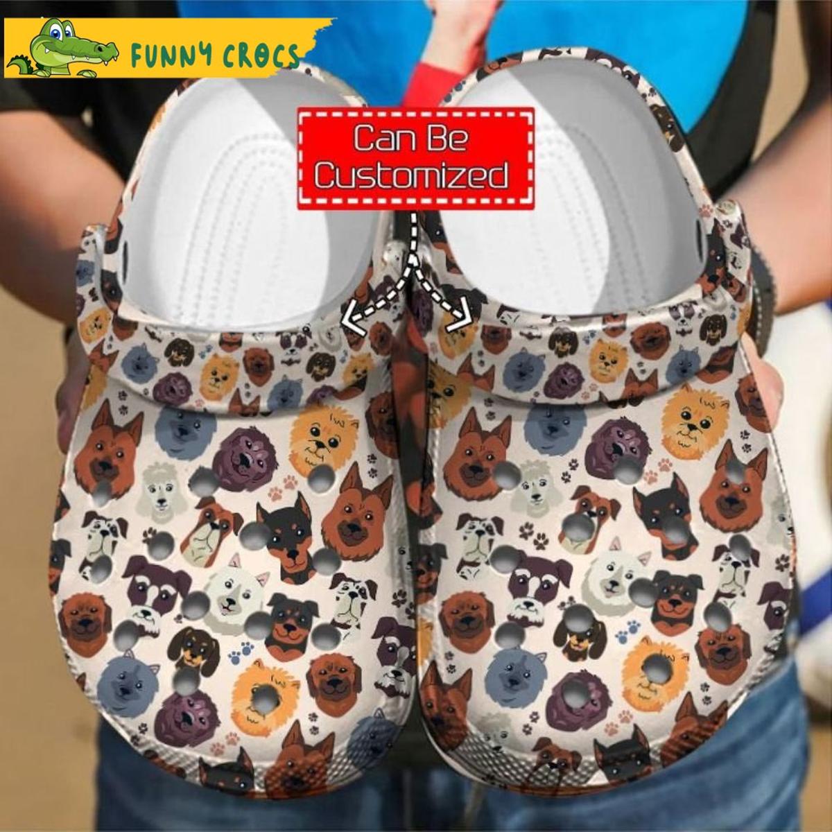 Customized Georgia Bulldogs Dog Crocs Shoes