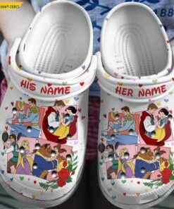 Customized Duke And Prince Disney Crocs Clog Shoes