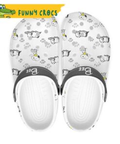 Customized Funny Pattern Snoopy Crocs Slippers