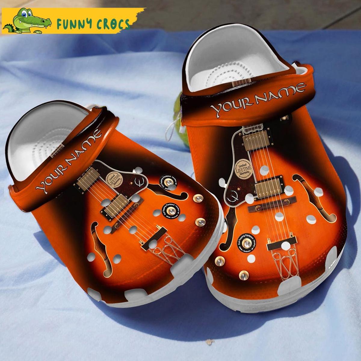 Custom Epiphone Guitar Crocs Sandals