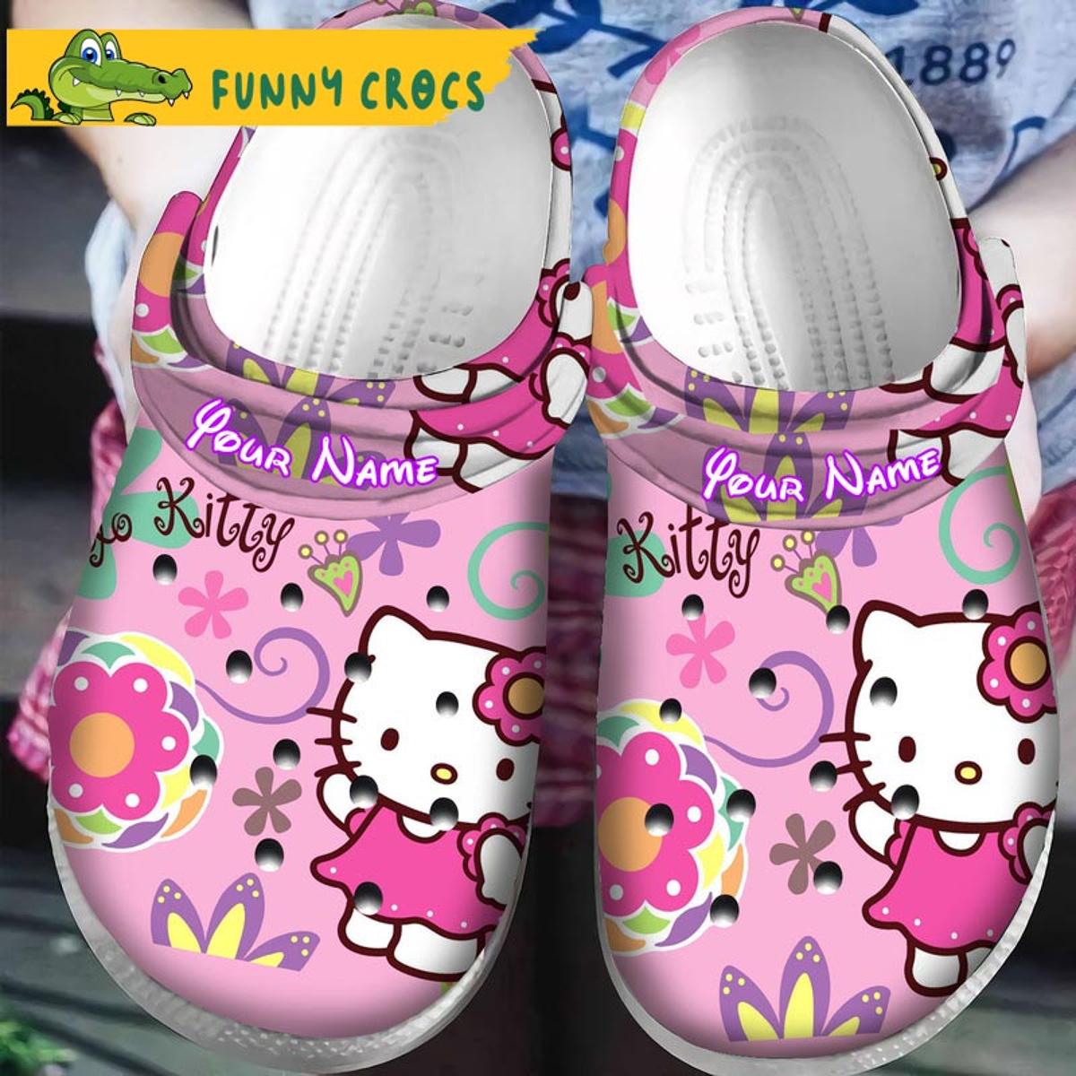 Customized Astronaut Hello Kitty Crocs Shoes