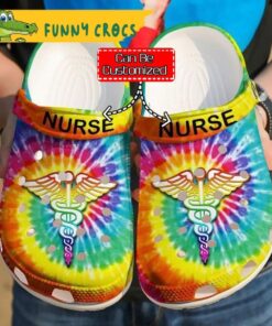 Personalized Life Leopard Nurse Crocs Slippers