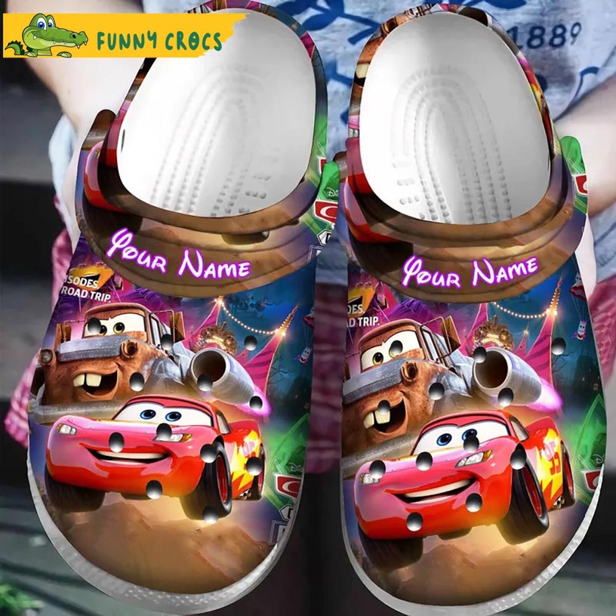 Lightning Mcqueen Crocs Clog Shoes