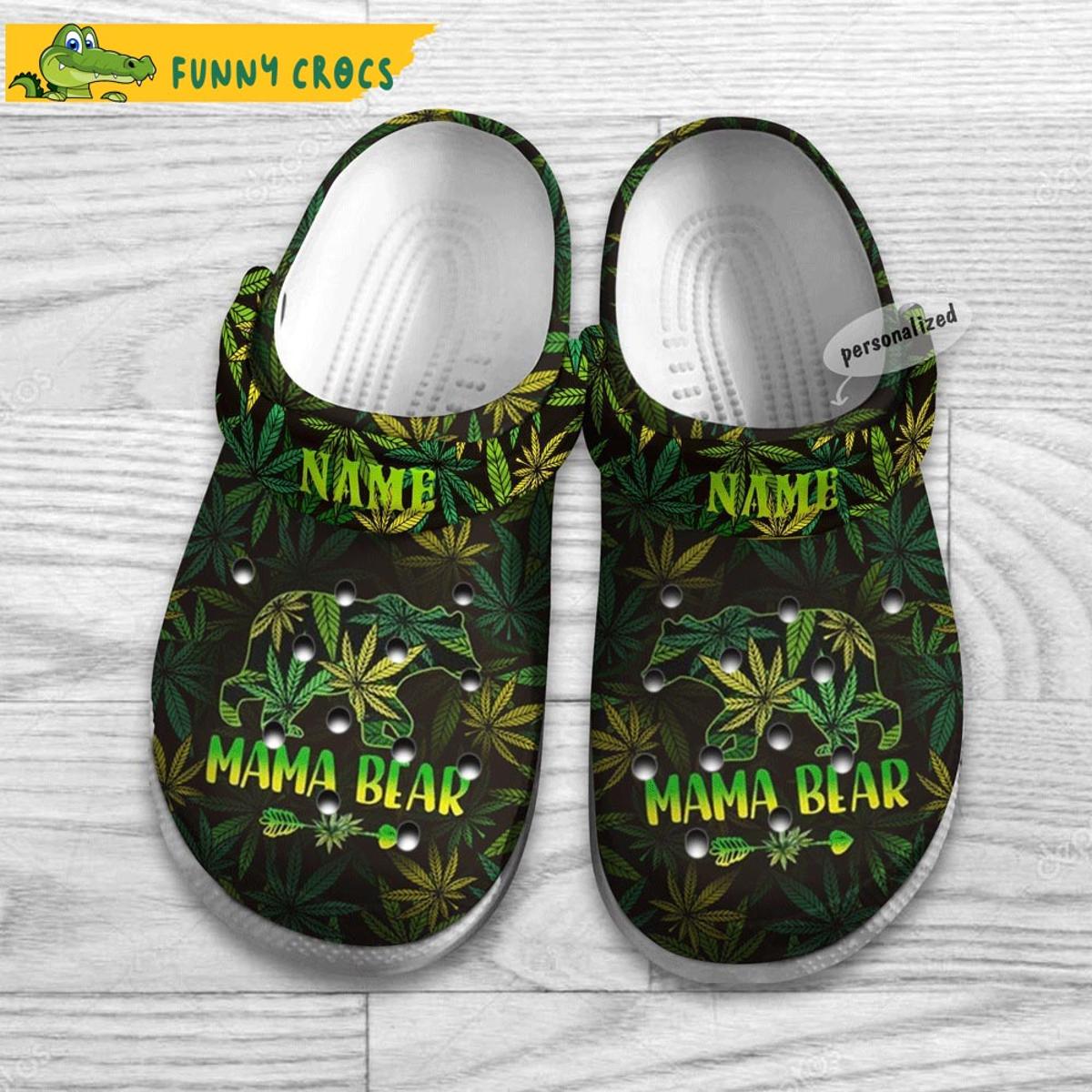 Customized Lip Weed Crocs Clog Shoes