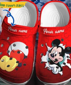 Customized Mickey Mouse Disney Crocs Clog Shoes