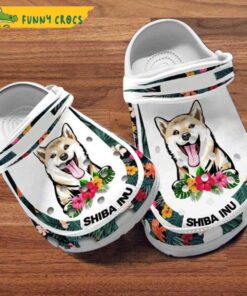 Cute Shiba Inu Dog Gifts Crocs Slippers