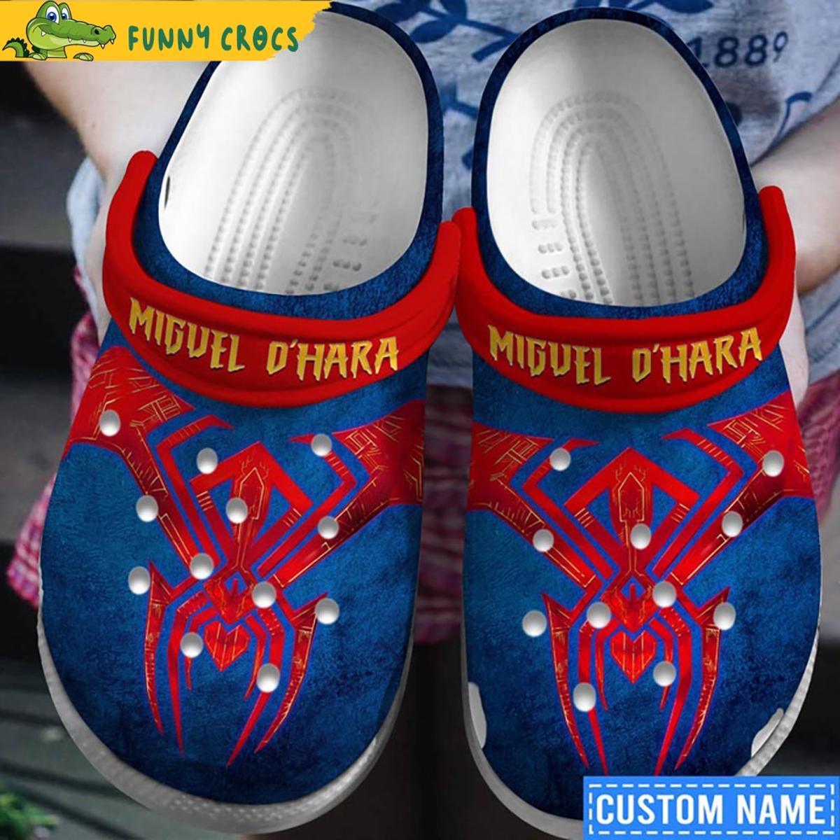 Marvel Miles Morales Spiderman Crocs Clog Shoes