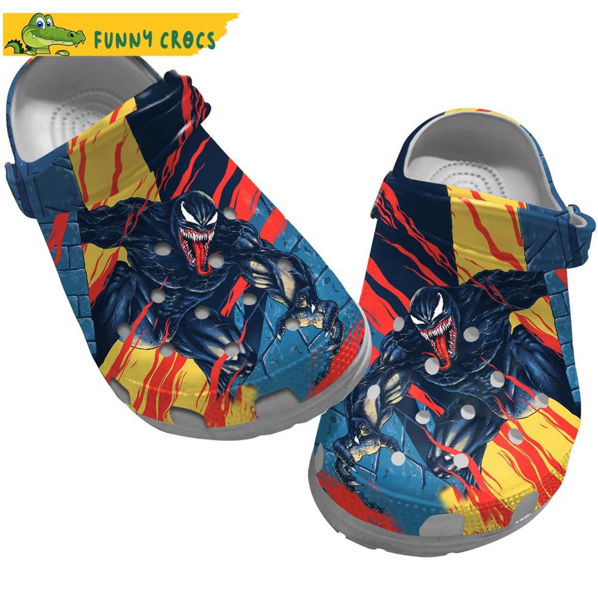 Funny Art Venom Crocs Clog Shoes