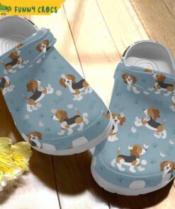 Cute Beagle Crocs Sandals