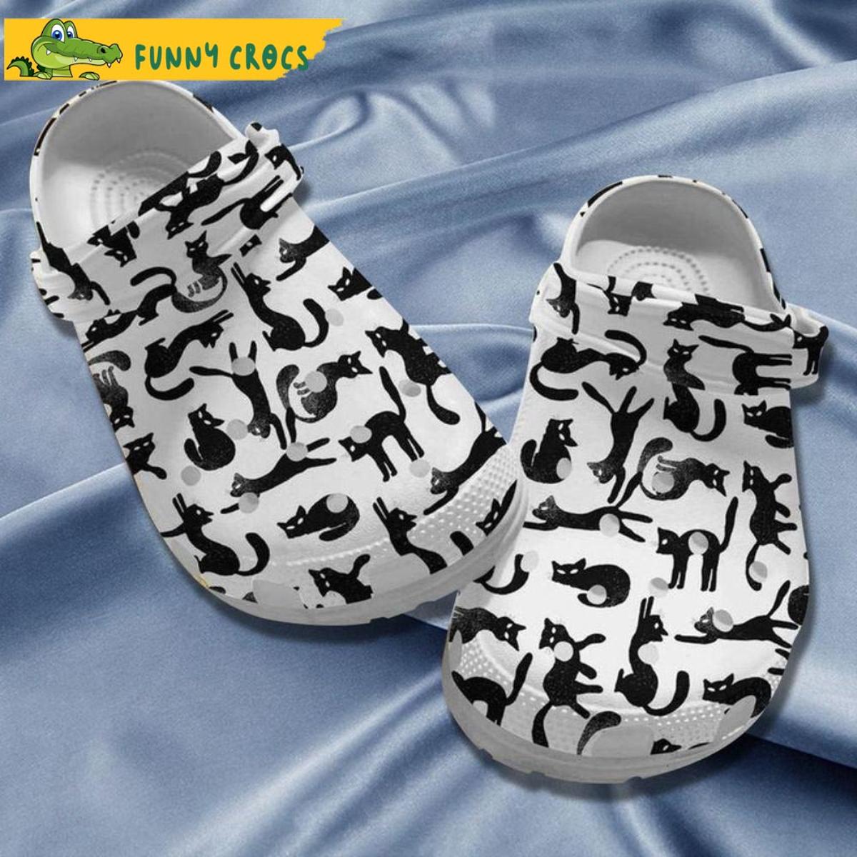 Customized Cat Pattern Crocs Clog