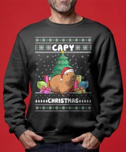 Cute Capybara Mens Ugly Sweater