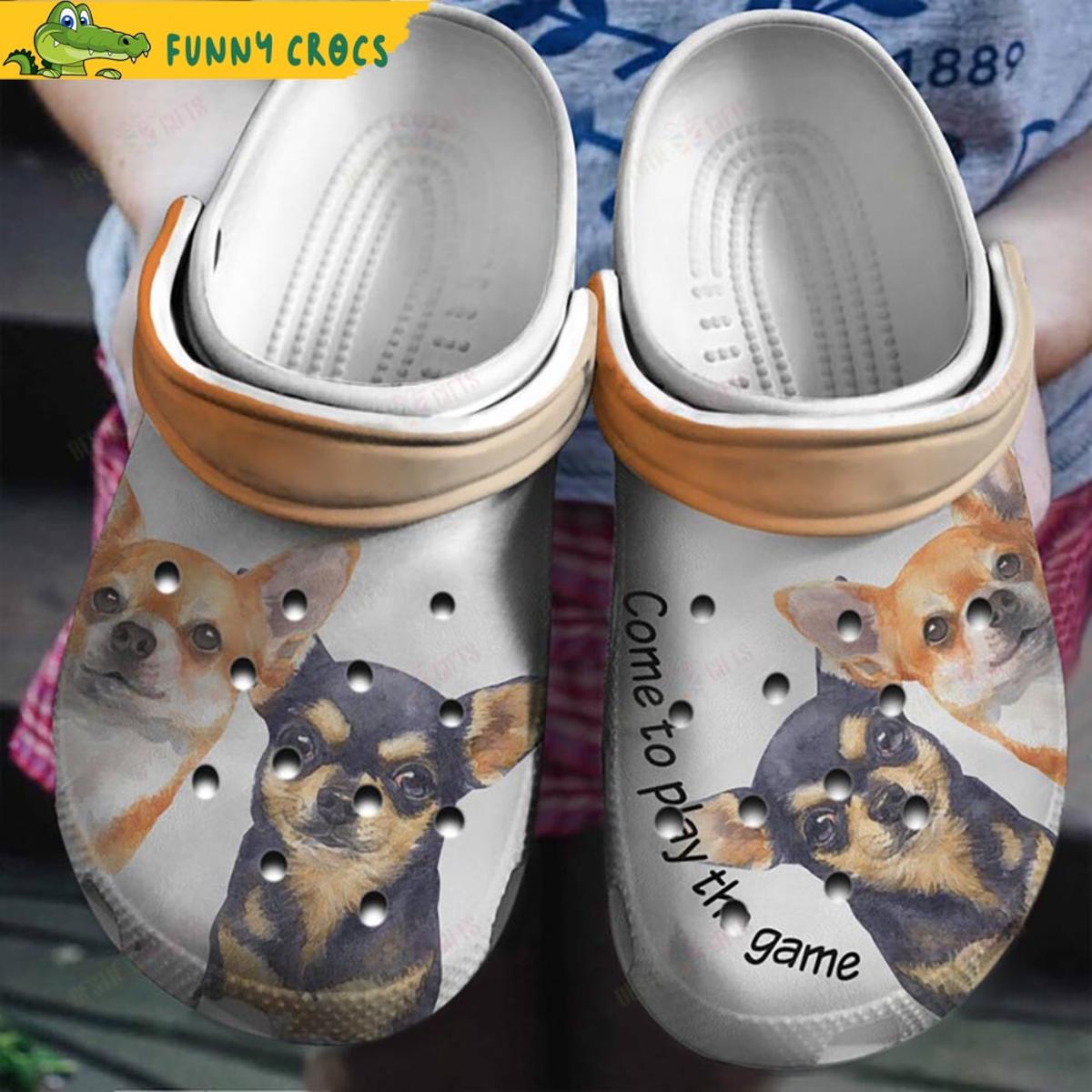 Dog Chihuahua Crocs Clogs