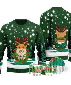 Cute Corgi Christmas Sweater