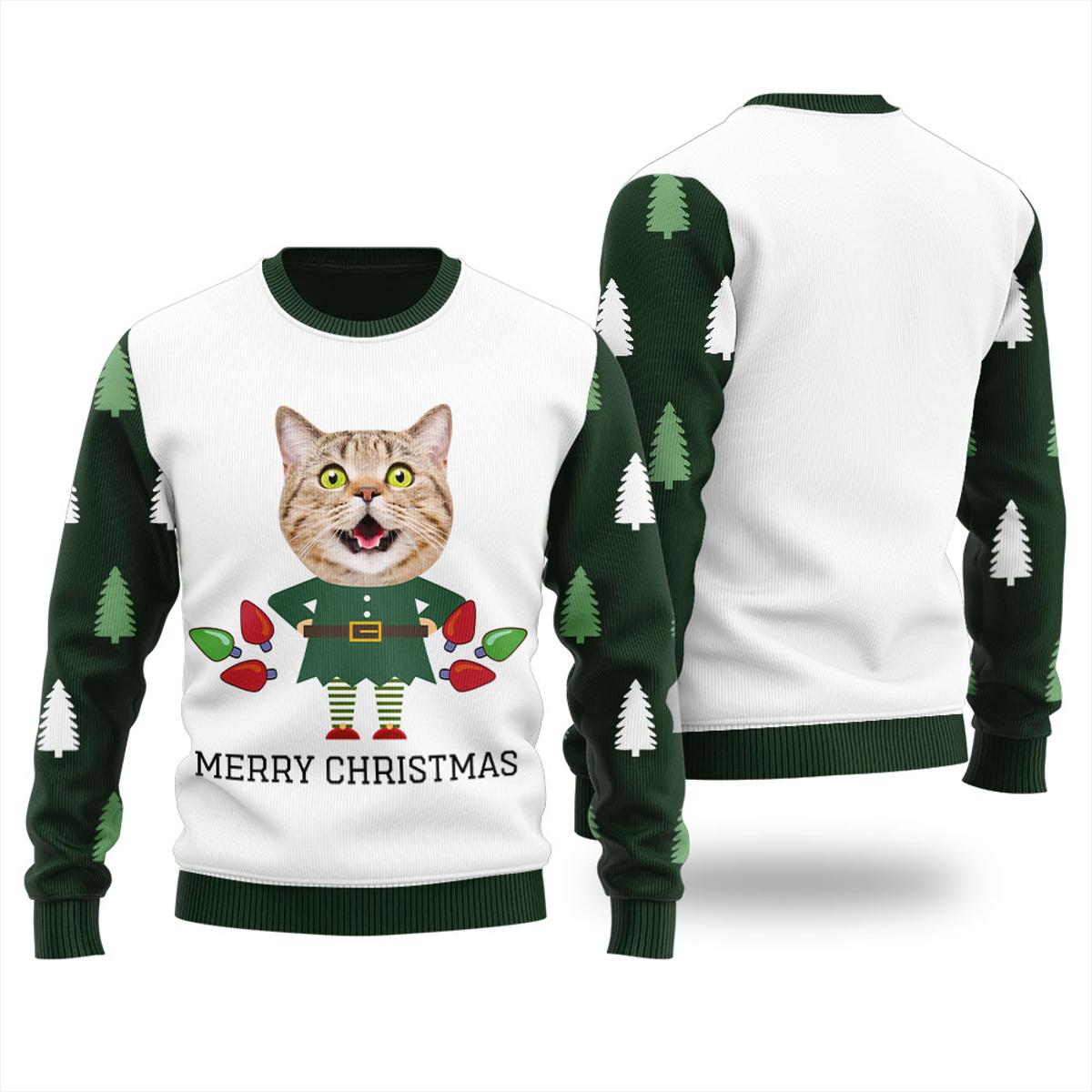 Get Lit Dickmas Naughty Christmas Sweater Women