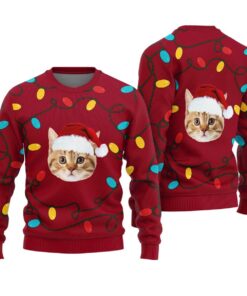 Tacky Custom Dog Funny Christmas Sweaters