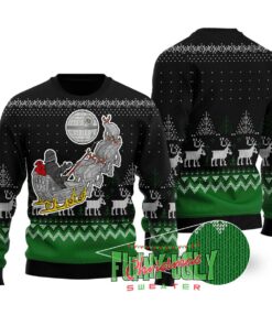 Cute Darth Vader Santa Star Wars Christmas Sweater