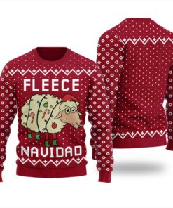 Cute Fleece Navidad Womens Ugly Christmas Sweater