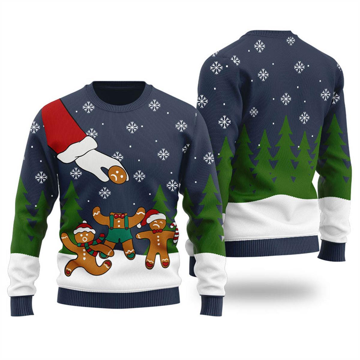 Gingerbread Ugly Christmas Sweater