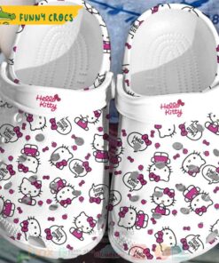 Cute Hello Kitty Crocs Clog Shoes