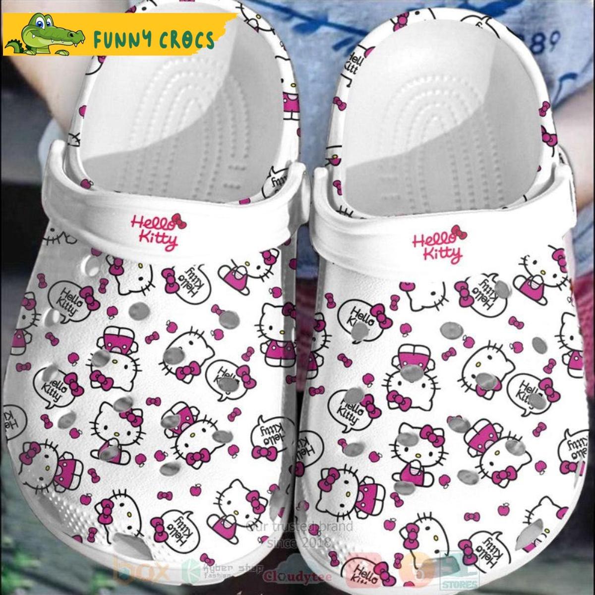 Funny Hello Kitty Crocs Slippers