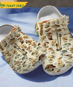 Funny Colorful Mushroom Crocs Sandals