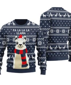 Cute Llama Matching Ugliest Sweaters For Christmas