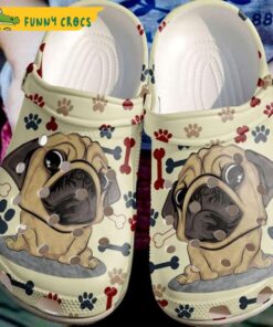 Cute Pawpug Dog Crocs Clog