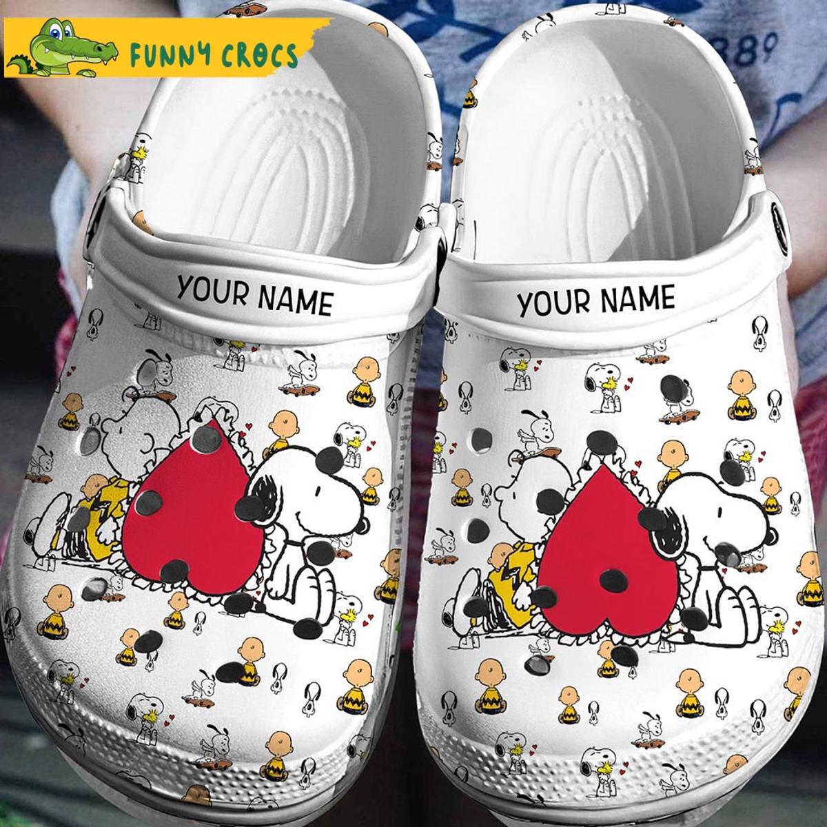 Cute Belle And Snoopy Crocs Classic