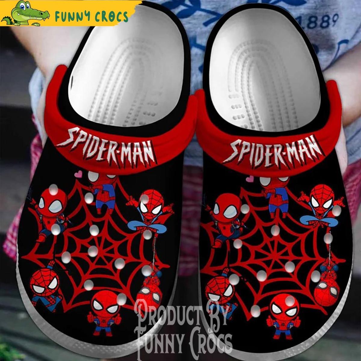 Brooklyn Spiderman Crocs Shoes