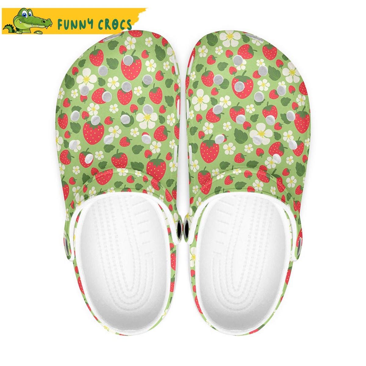 Cute Pattern Strawberry Crocs Classic