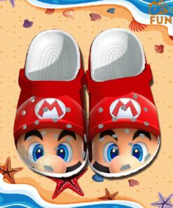 Cute Super Mario Crocs Slippers