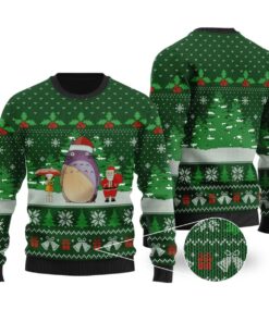 Cute Totoro Xmas Sweater