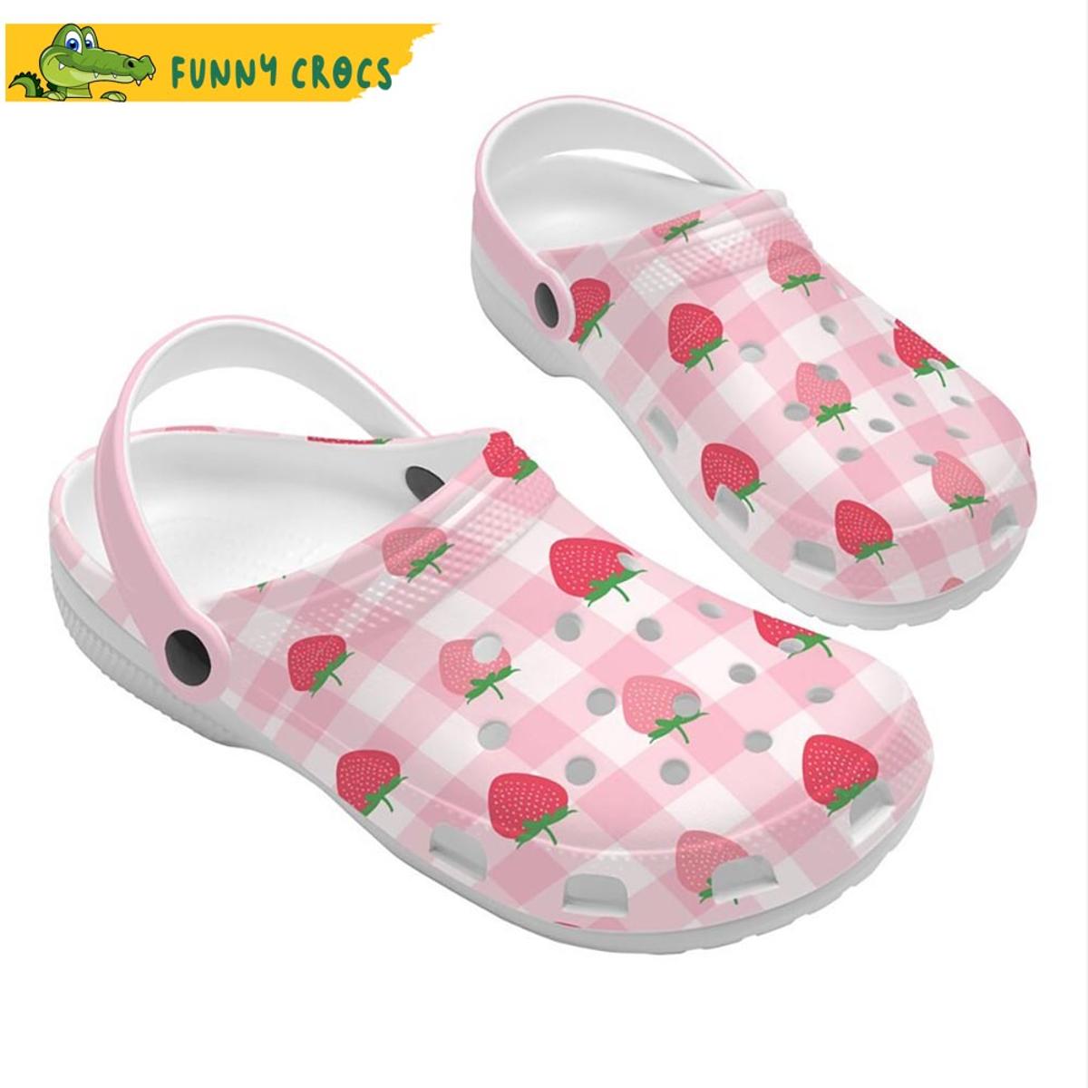 Cute Strawberries Strawberry Crocs Shoes