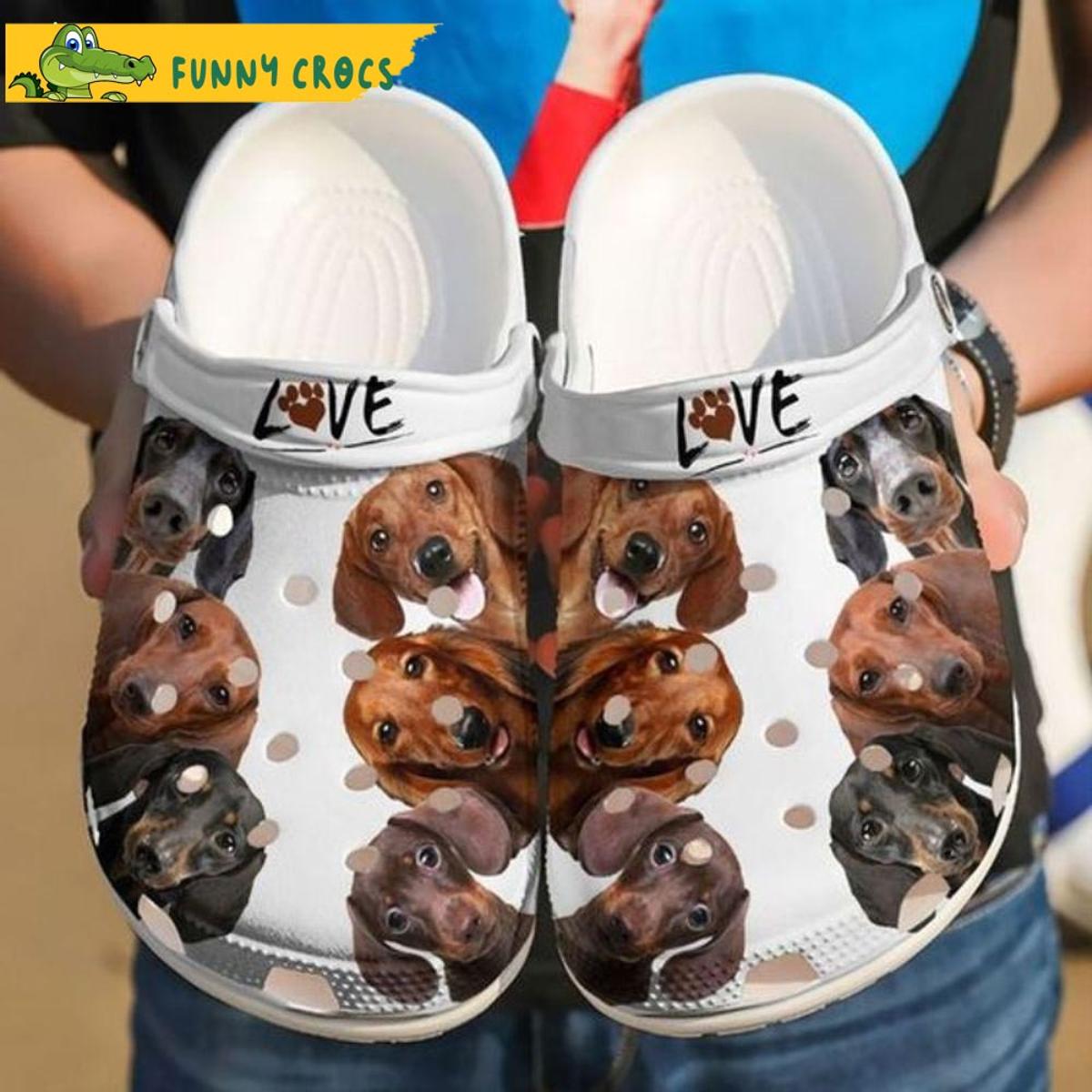Dachshund Fan Club Cutes Dog Crocs Shoes