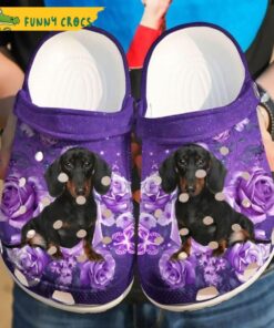 Dachshund Just A Girl Dog Crocs Sandals